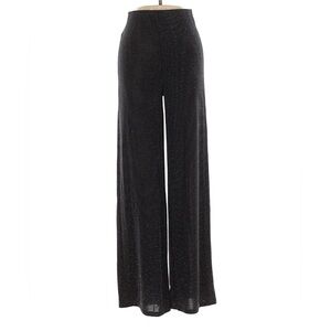 H&M Shimmering Black Wide-Leg Pants